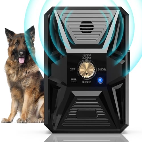 Bubbacare Antibell, Antibell Ultraschall Gerät, 3 Stufen Automatisch Antibell für Hunde mit 33ft, Wiederaufladbares & Wasserdichtes Anti Bell Gerät Hunde, für Große KleineHunde Innen Außenbereich Bubbacare Antibell, Antibell Ultraschall Gerät, 3 Stufen Automatisch Antibell für Hunde mit 33ft, Wiederaufladbares & Wasserdichtes Anti Bell Gerät Hunde, für Große KleineHunde Innen Außenbereich von Bubbacare