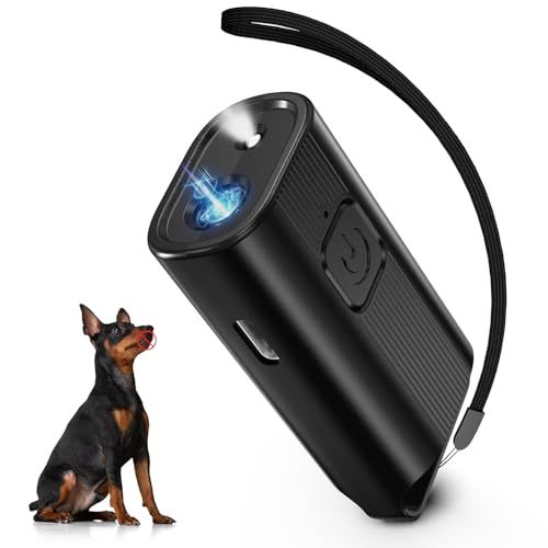 Bubbacare Antibell Ultraschall Gerät, Handgerät Anti Bell Gerät Hunde, Leistungsstark Hunde Bellen Stoppen mit LED, Antibell für Hunde Drinnen Draußen, Anti Hunde Bellen für Kleine Mittel Große Hunde Bubbacare Antibell Ultraschall Gerät, Handgerät Anti Bell Gerät Hunde, Leistungsstark Hunde Bellen Stoppen mit LED, Antibell für Hunde Drinnen Draußen, Anti Hunde Bellen für Kleine Mittel Große Hunde von Bubbacare