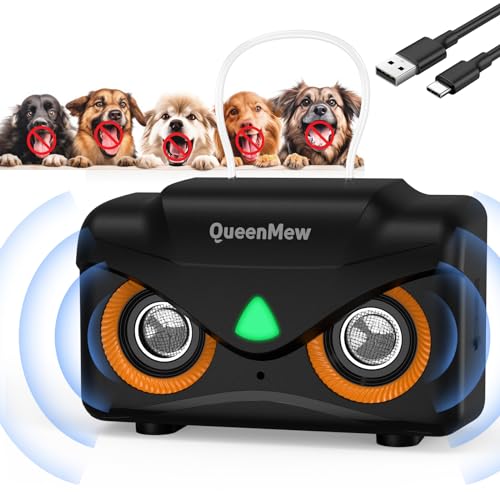 Bubbacare Antibell für Hunde mit 15M Reichweite, Leises Mini Anti-Bell-Gerät mit 2 Lautsprechern, 3 Modi Automatisch Ultraschall Hunde Bellen für Große Kleine Hunde, den Hund des Nachbarn Dog Bubbacare Antibell für Hunde mit 15M Reichweite, Leises Mini Anti-Bell-Gerät mit 2 Lautsprechern, 3 Modi Automatisch Ultraschall Hunde Bellen für Große Kleine Hunde, den Hund des Nachbarn Dog von Bubbacare