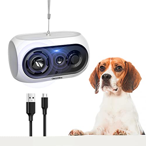 Bubbacare Ultraschall Hunde, Automatisches Anti Bellen Gerät 100% Sicher, Wasserdichter Anti-Bell-gerät, Wiederaufladbares Antibell für Kleine Mittel Große Hunde, Antibell Hund Innen & Außenbereich von Bubbacare