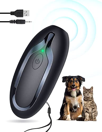 Ultraschall Hunde, Handheld Anti-Bell-Gerät, Anti-Bell-Mittel für Hunde, wiederaufladbare Handheld Trainingsgerät für Hunde mit 5m Reichweite, sichere Mini Antibell für kleine große Hunde Freien Ultraschall Hunde, Handheld Anti-Bell-Gerät, Anti-Bell-Mittel für Hunde, wiederaufladbare Handheld Trainingsgerät für Hunde mit 5m Reichweite, sichere Mini Antibell für kleine große Hunde Freien von Bubbacare