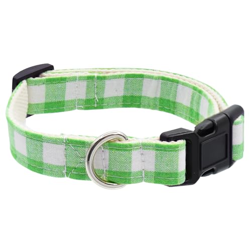 Bubblepup Hundehalsband, niedliches Baumwoll-Hundehalsband, verstellbar, weich, für kleine, mittelgroße und große Hunde Bubblepup Hundehalsband, niedliches Baumwoll-Hundehalsband, verstellbar, weich, für kleine, mittelgroße und große Hunde von Bubblepup