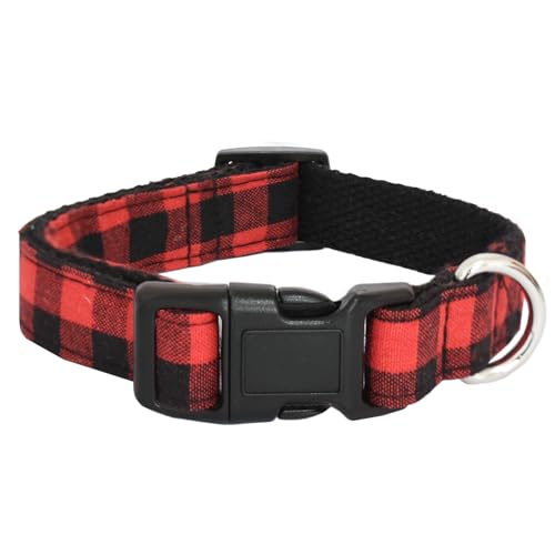 Bubblepup Hundehalsband, niedliches Baumwoll-Hundehalsband, verstellbar, weich, für kleine, mittelgroße und große Hunde Bubblepup Hundehalsband, niedliches Baumwoll-Hundehalsband, verstellbar, weich, für kleine, mittelgroße und große Hunde von Bubblepup