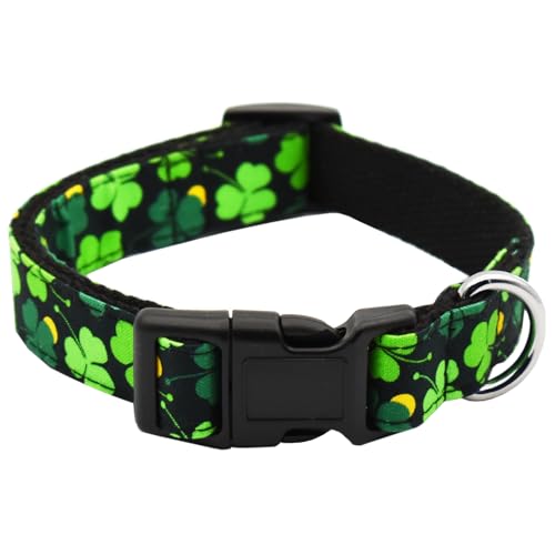 Bubblepup Hundehalsband, niedliches Baumwoll-Hundehalsband, verstellbar, weich, für kleine, mittelgroße und große Hunde Bubblepup Hundehalsband, niedliches Baumwoll-Hundehalsband, verstellbar, weich, für kleine, mittelgroße und große Hunde von Bubblepup