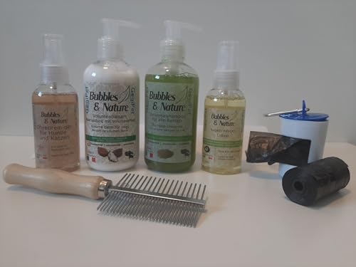 GogiPet Bubbles & Nature Hundepflege-Set | Hundeshampoo, Balsam, Kamm & mehr GogiPet Bubbles & Nature Hundepflege-Set | Hundeshampoo, Balsam, Kamm & mehr von Bubbles & Nature