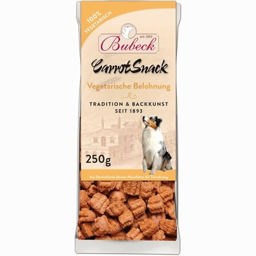 Hundeleckerlies zuckerfrei gebacken | Bubeck | 250g (Vegetarisch Karotte) von seit 1893 Bubeck