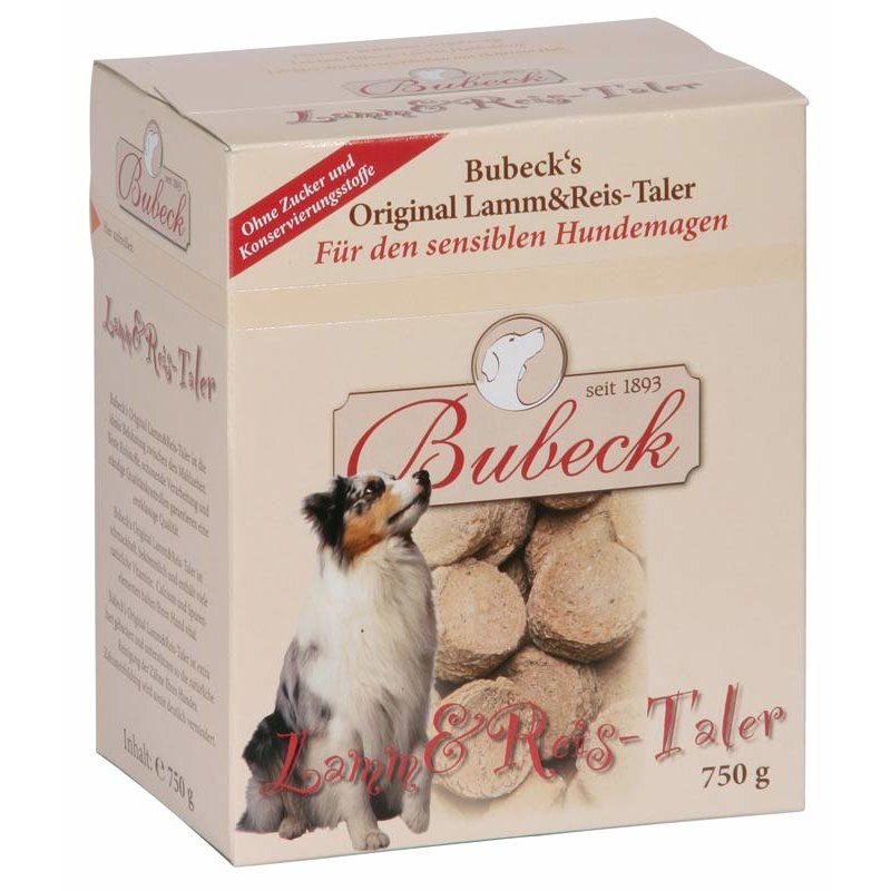Bubeck Lamm+Reis Taler 750 g (5,72 € pro 1 kg) von Bubeck