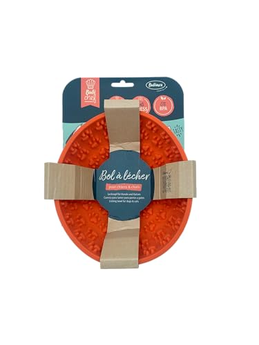 Bubimex - BubiChef LickPaw Leckschüssel, Orange von Bubimex