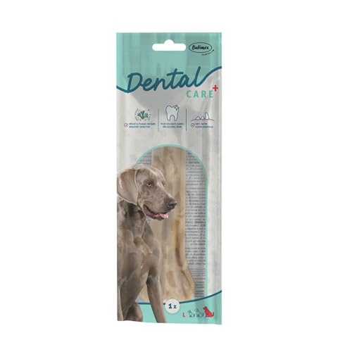 Bubimex - Dental+ Kauknochen mit Algen x1 – 21 cm – Zahnleckerli für Hunde – Angereichert mit Zink – Zahnstein – frischer Atem Bubimex - Dental+ Kauknochen mit Algen x1 – 21 cm – Zahnleckerli für Hunde – Angereichert mit Zink – Zahnstein – frischer Atem von Bubimex