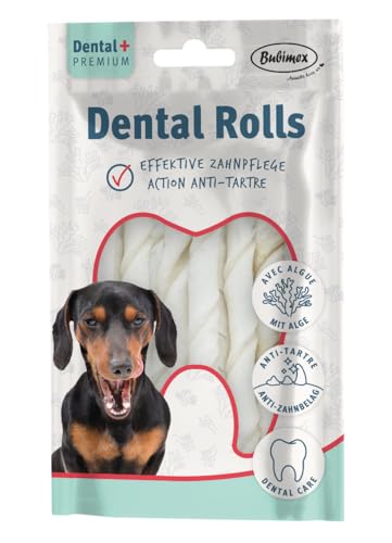 Bubimex - Dental + Algenknochen, gedreht, 10 – 13 cm – Zahnnahrung für Hunde – Angereichert mit Zink – Zahnsteinschutz – frischer Atem Bubimex - Dental + Algenknochen, gedreht, 10 – 13 cm – Zahnnahrung für Hunde – Angereichert mit Zink – Zahnsteinschutz – frischer Atem von Bubimex