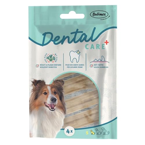 Bubimex - Dental + Kauknochen mit Algen x4-8 cm – Zahnnahrung für Hunde – Angereichert mit Zink – Zahnstein – frischer Atem von Bubimex