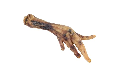 Bubimex - Hühnerpfoten x 50 Stück – Leckereien für kleine und mittelgroße Hunde – natürlich & knusprig – reich an Glucosamin & Chondroitin – Gelenke, Zähne & Zahnfleisch – 500 g Bubimex - Hühnerpfoten x 50 Stück – Leckereien für kleine und mittelgroße Hunde – natürlich & knusprig – reich an Glucosamin & Chondroitin – Gelenke, Zähne & Zahnfleisch – 500 g von Bubimex