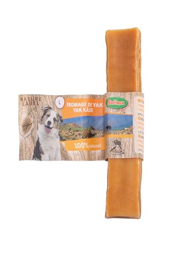 Bubimex - Yak-Käse zum Kauen für Hunde – 190 bis 220 g – Natürlicher Leckerbissen reich an Proteinen – Langanhaltendes Kauen – ohne Zusatzstoffe oder Konservierungsstoffe – für mittelgroße bis große Bubimex - Yak-Käse zum Kauen für Hunde – 190 bis 220 g – Natürlicher Leckerbissen reich an Proteinen – Langanhaltendes Kauen – ohne Zusatzstoffe oder Konservierungsstoffe – für mittelgroße bis große von Bubimex