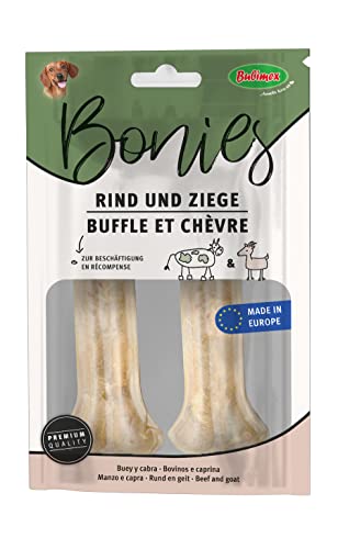 bubimex Kauknochen mit Ziegenfüllung, 12 cm, für Hunde, 2 Stück – 2 Stück bubimex Kauknochen mit Ziegenfüllung, 12 cm, für Hunde, 2 Stück – 2 Stück von Bubimex