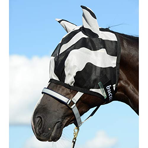 Bucas Buzz Off Zebra Fly Mask - M von Bucas