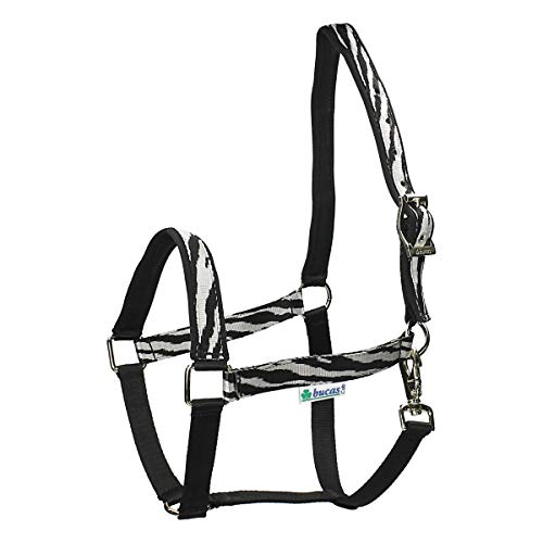 Bucas Dublin Head Collar Extra Large Horse Zebra Black Bucas Dublin Head Collar Extra Large Horse Zebra Black von Bucas