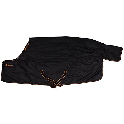 Bucas Irish Turnout Extra 300g Pony 1200D - black/gold, Groesse:85 von Bucas