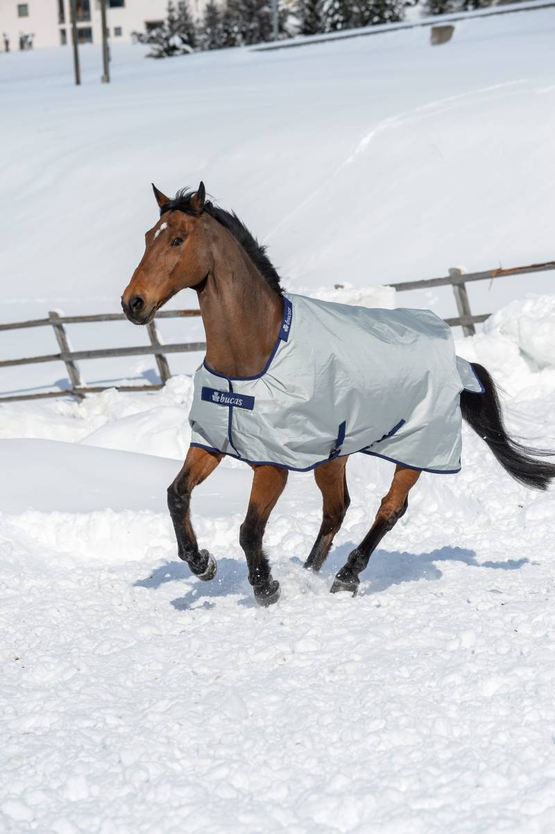 Bucas Power Turnout Medium 150g Silver, Gr. 125 cm von Bucas