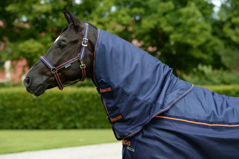 Bucas Therapy Mesh Neck  Navy/Orange, 135/M von Bucas
