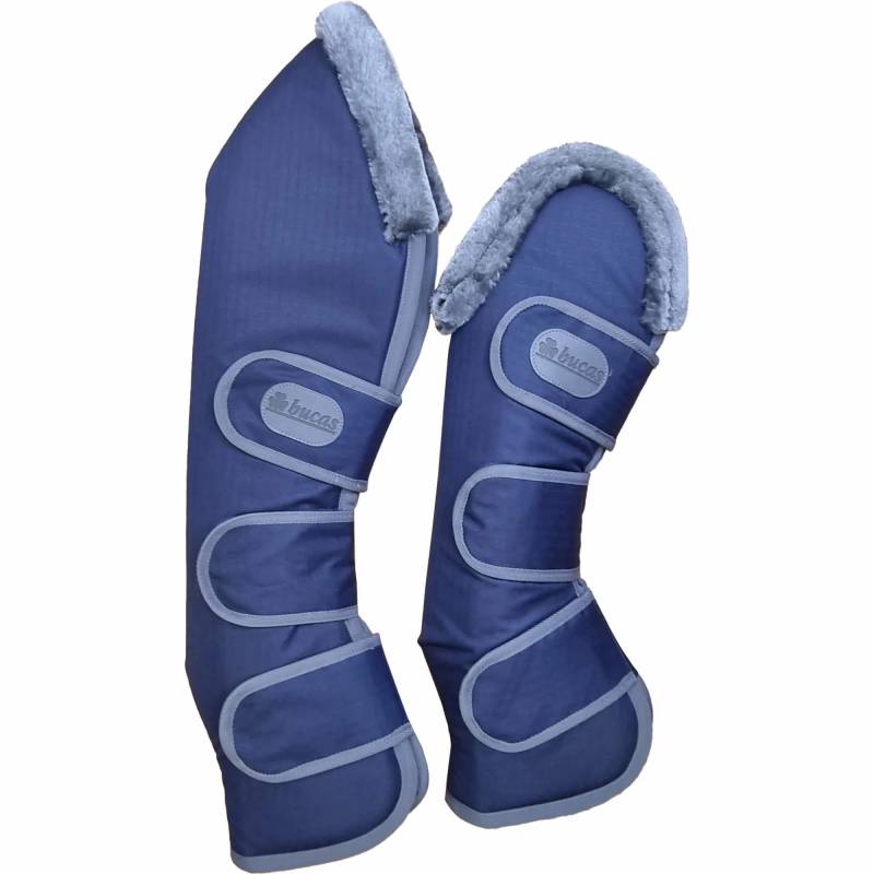 Bucas Transportgamaschen Show-Line Boots Gr. Cob, Navy/ Grey Bucas Transportgamaschen Show-Line Boots Gr. Cob, Navy/ Grey von Bucas