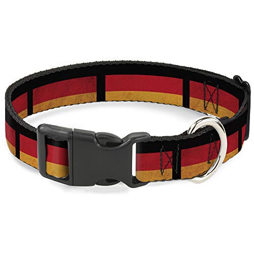 Buckle-Down 15,2–22,9 cm Deutsche Flagge Distressed Kunststoff Clip Kragen, schmale klein Buckle-Down 15,2–22,9 cm Deutsche Flagge Distressed Kunststoff Clip Kragen, schmale klein von Buckle-Down