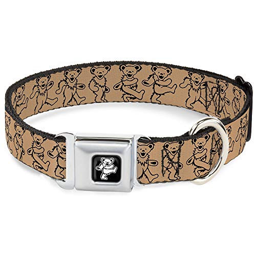 Buckle-Down 22,9–38,1 cm Bear-Dancing Bär schwarz/Silber Hund Halsband Buckle-Down 22,9–38,1 cm Bear-Dancing Bär schwarz/Silber Hund Halsband von Buckle-Down