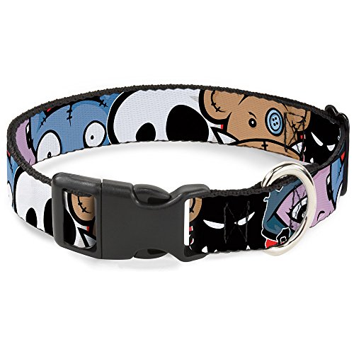 Buckle-Down 33–45,7 cm der Dachkammer Gruppe Nahaufnahmen Kunststoff Clip Halsband, breit klein Buckle-Down 33–45,7 cm der Dachkammer Gruppe Nahaufnahmen Kunststoff Clip Halsband, breit klein von Buckle-Down