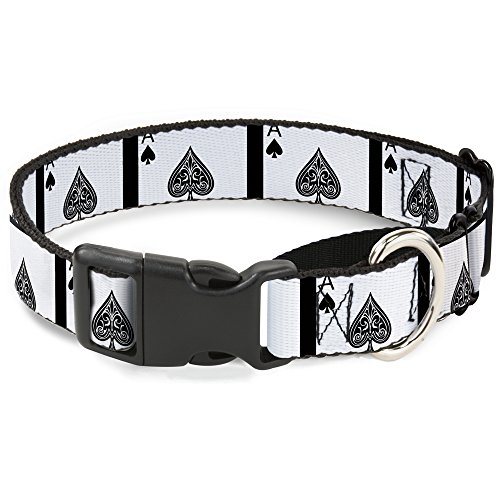 Buckle-Down Ace of Spades Martingale Hundehalsband, 2,5 cm Wide-fits 27,9–43,2 cm Neck-medium Buckle-Down Ace of Spades Martingale Hundehalsband, 2,5 cm Wide-fits 27,9–43,2 cm Neck-medium von Buckle-Down