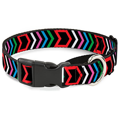 Buckle-Down Arrows Schwarz/Multi Farbe Martingale Hundehalsband, 2,5 cm Wide-fits 27,9–43,2 cm Neck-medium Buckle-Down Arrows Schwarz/Multi Farbe Martingale Hundehalsband, 2,5 cm Wide-fits 27,9–43,2 cm Neck-medium von Buckle-Down