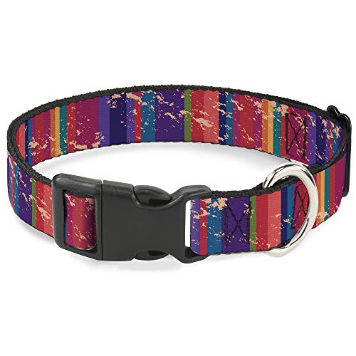 Buckle-Down Breakaway Katzenhalsband, verwittert, Rot/Violett Buckle-Down Breakaway Katzenhalsband, verwittert, Rot/Violett von Buckle-Down