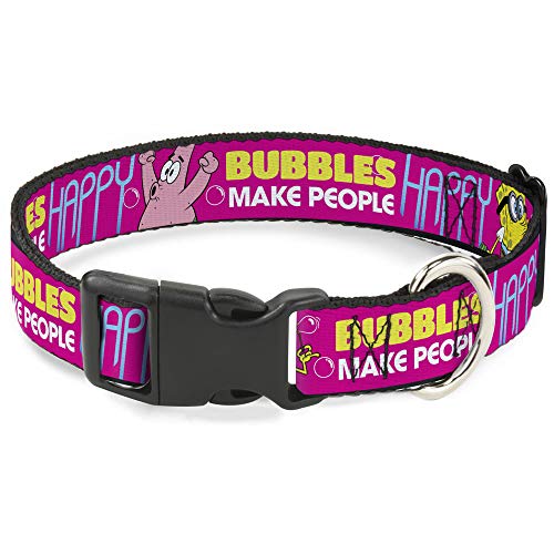 Buckle-Down Breakaway Katzenhalsband – Patrick Seestern Pose Blasen Machen Menschen glücklich Pink/Gelb/Weiß/Blau Buckle-Down Breakaway Katzenhalsband – Patrick Seestern Pose Blasen Machen Menschen glücklich Pink/Gelb/Weiß/Blau von Buckle-Down