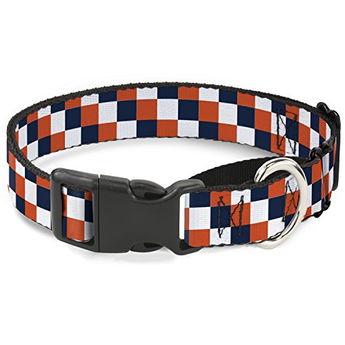 Buckle Down Checker Marine/Orange/Weiß Martingale Hundehalsband, 2,5 cm Wide-fits 27,9–43,2 cm Neck-medium Buckle Down Checker Marine/Orange/Weiß Martingale Hundehalsband, 2,5 cm Wide-fits 27,9–43,2 cm Neck-medium von Buckle-Down