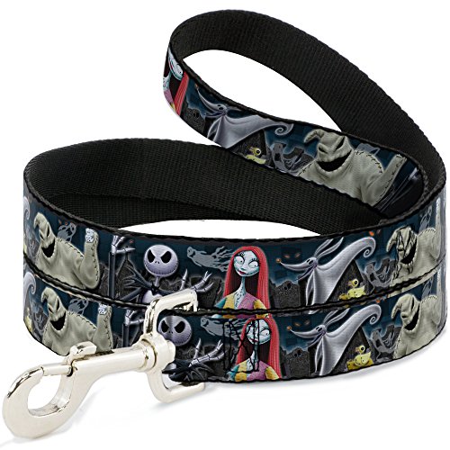 Buckle-Down DL-6FT-WDY256-W Hundeleine Nightmare Before Christmas mit 4 Figuren, 1,8 m lang, 3,8 cm breit Buckle-Down DL-6FT-WDY256-W Hundeleine Nightmare Before Christmas mit 4 Figuren, 1,8 m lang, 3,8 cm breit von Buckle-Down