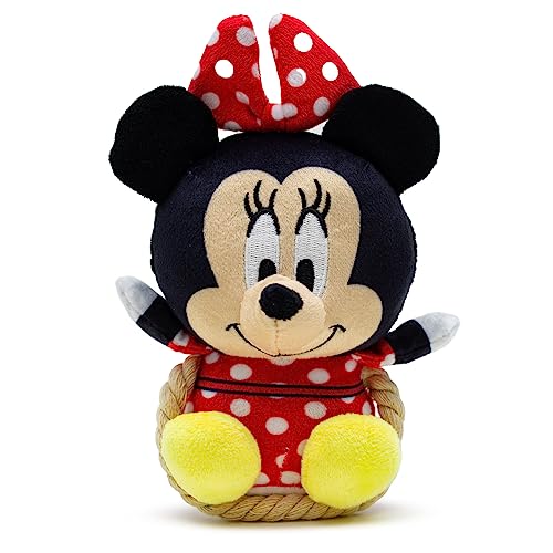 Buckle-Down Disney Hundespielzeug, Minnie Maus Chibi, sitzend, Plüsch, mit Seil Buckle-Down Disney Hundespielzeug, Minnie Maus Chibi, sitzend, Plüsch, mit Seil von Buckle-Down