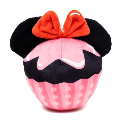 Buckle-Down Disney Quietschendes Plüsch-Hundespielzeug für große, mittelgroße und kleine Hunde, Minnie Mouse Cupcake mit Ohren und Schleife, 8,9 x 11,4 cm Buckle-Down Disney Quietschendes Plüsch-Hundespielzeug für große, mittelgroße und kleine Hunde, Minnie Mouse Cupcake mit Ohren und Schleife, 8,9 x 11,4 cm von Buckle-Down