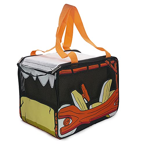 Buckle-Down Flintstone Bag Pet Carrier Flinstone Car Polyester Canvas One Size (IPC-FSX) von Buckle-Down