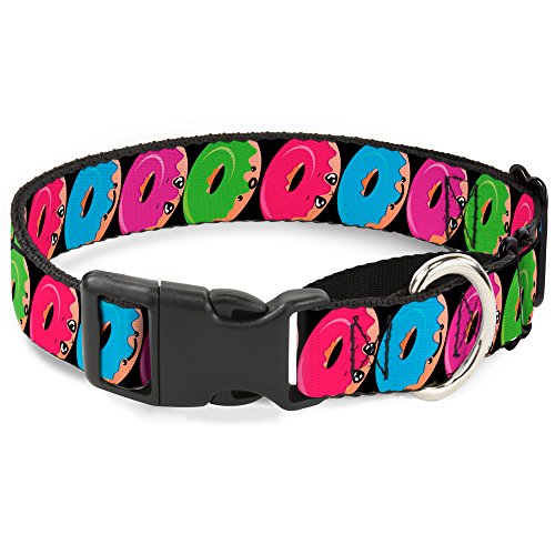 Buckle-Down Glasur Donut Expressions schwarz Martingale Hundehalsband, 2,5 cm Wide-fits 27,9–43,2 cm Neck-medium Buckle-Down Glasur Donut Expressions schwarz Martingale Hundehalsband, 2,5 cm Wide-fits 27,9–43,2 cm Neck-medium von Buckle-Down