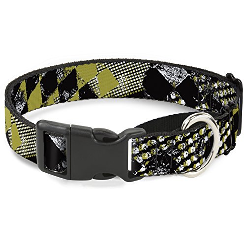 Buckle-Down Grunge Checker Flag Green Martingale Hundehalsband, 3,8 cm Wide-fits 33–45,7 cm Neck-small Buckle-Down Grunge Checker Flag Green Martingale Hundehalsband, 3,8 cm Wide-fits 33–45,7 cm Neck-small von Buckle-Down