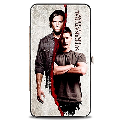 Buckle-Down Hinge – Supernatural Winchster Brothers Geteilte Geldbörse, Mehrfarbig, 7 x 4 US von Buckle-Down