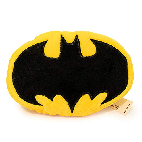 Buckle-Down Hundespielzeug Plüsch Batman Fledermaus Ikone Gelb Schwarz von Buckle-Down
