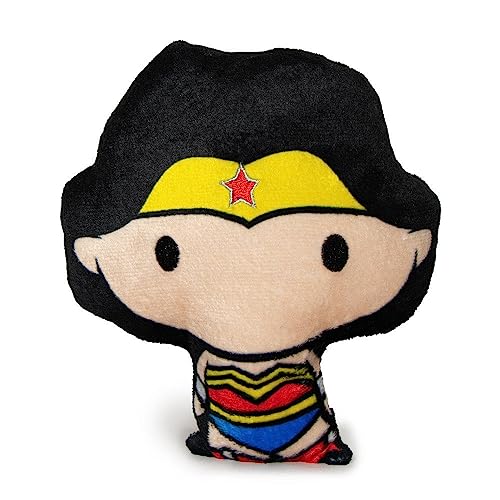 Buckle-Down Hundespielzeug Plüsch Chibi Wonder Woman stehende Pose von Buckle-Down