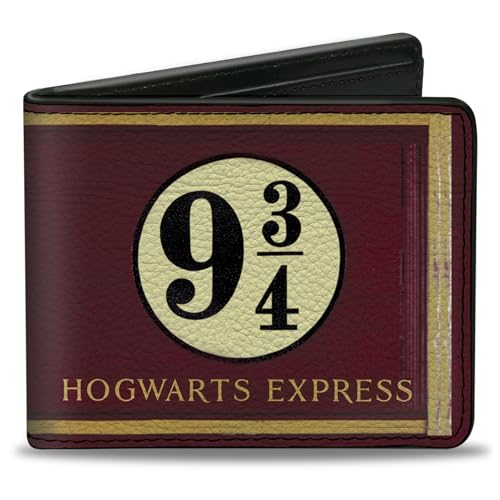 Buckle-Down Jungen Geldbörse Harry Potter Wizengamot Logo Browns Bi-Fold Gr. Einheitsgröße, Mehrfarbig von Buckle-Down