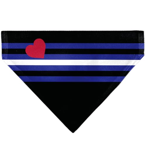 Buckle-Down Lederhalsband mit Flaggenmotiv, Schwarz / Blau / Rot / Weiß / Schwarz Buckle-Down Lederhalsband mit Flaggenmotiv, Schwarz / Blau / Rot / Weiß / Schwarz von Buckle-Down