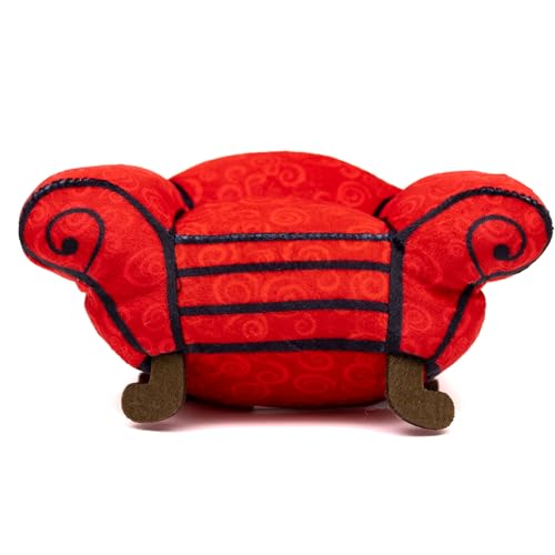 Buckle-Down Nickelodeon Quietschendes Plüsch-Hundespielzeug, Dog Toy, für große, mittelgroße und kleine Hunde, Blaue Hinweise Denkstuhl-Nachbildung, 12,7 x 16,5 cm Buckle-Down Nickelodeon Quietschendes Plüsch-Hundespielzeug, Dog Toy, für große, mittelgroße und kleine Hunde, Blaue Hinweise Denkstuhl-Nachbildung, 12,7 x 16,5 cm von Buckle-Down