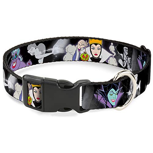 Buckle-Down Plastic Clip Collar - Villains Hexing Princess' Scenes Color/Black/White - 1" Wide - Fits 11-17" Neck - Medium Buckle-Down Plastic Clip Collar - Villains Hexing Princess' Scenes Color/Black/White - 1" Wide - Fits 11-17" Neck - Medium von Buckle-Down