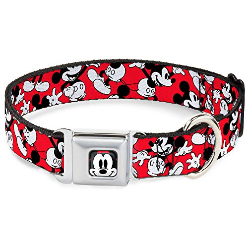 Buckle-Down Seatbelt Buckle Dog Collar - Steamboat Willie Scenes Film Strip White/Black - 1.5" Wide - Fits 16-23" Neck - Medium Buckle-Down Seatbelt Buckle Dog Collar - Steamboat Willie Scenes Film Strip White/Black - 1.5" Wide - Fits 16-23" Neck - Medium von Buckle-Down