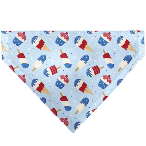 Buckle-Down Stars and Stripes Desserts Schlupfkragen, Babyblau, Rot, Weiß, Blau, Schwarz, nur Bandana, Blau Buckle-Down Stars and Stripes Desserts Schlupfkragen, Babyblau, Rot, Weiß, Blau, Schwarz, nur Bandana, Blau von Buckle-Down