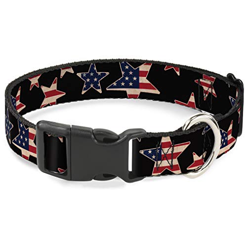 Buckle-Down bac-w30134-ns Breakaway Katzenhalsband, 1/5,1 cm breit – passt 15,2–22,9 cm Nacken – Kleine, Americana von Buckle-Down
