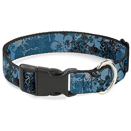Buckle-Down bac-w30709-nl Breakaway Katzenhalsband, 1/5,1 cm breit – passt 22,9–38,1 cm Nacken – Groß, Gothic Buckle-Down bac-w30709-nl Breakaway Katzenhalsband, 1/5,1 cm breit – passt 22,9–38,1 cm Nacken – Groß, Gothic von Buckle-Down