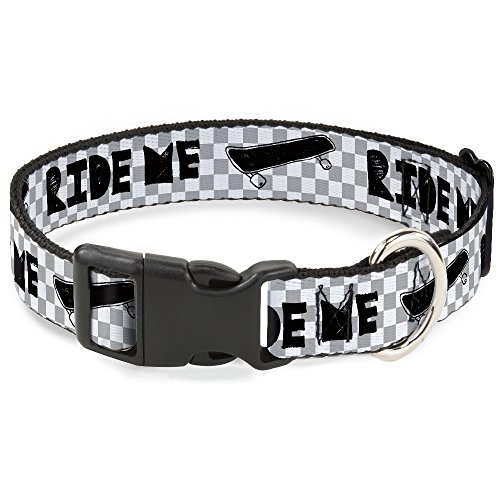 Buckle-Down bac-w31817-ns Breakaway Katzenhalsband, 1/5,1 cm breit – passt 15,2–22,9 cm Nacken – Kleine, Ride Me Zitat Buckle-Down bac-w31817-ns Breakaway Katzenhalsband, 1/5,1 cm breit – passt 15,2–22,9 cm Nacken – Kleine, Ride Me Zitat von Buckle-Down